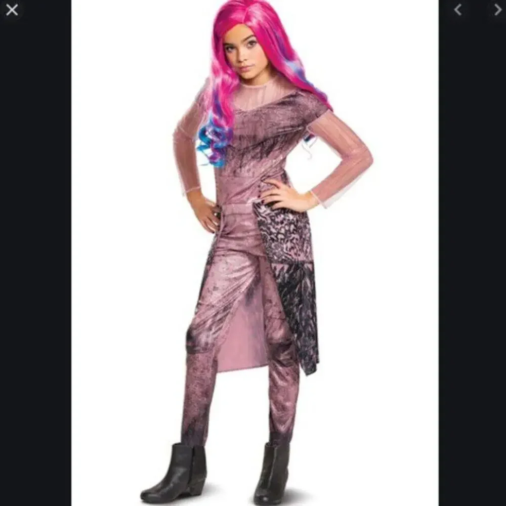 Disney's Descendants 3 Girl's Evil Audrey Halloween Costume Dress Up